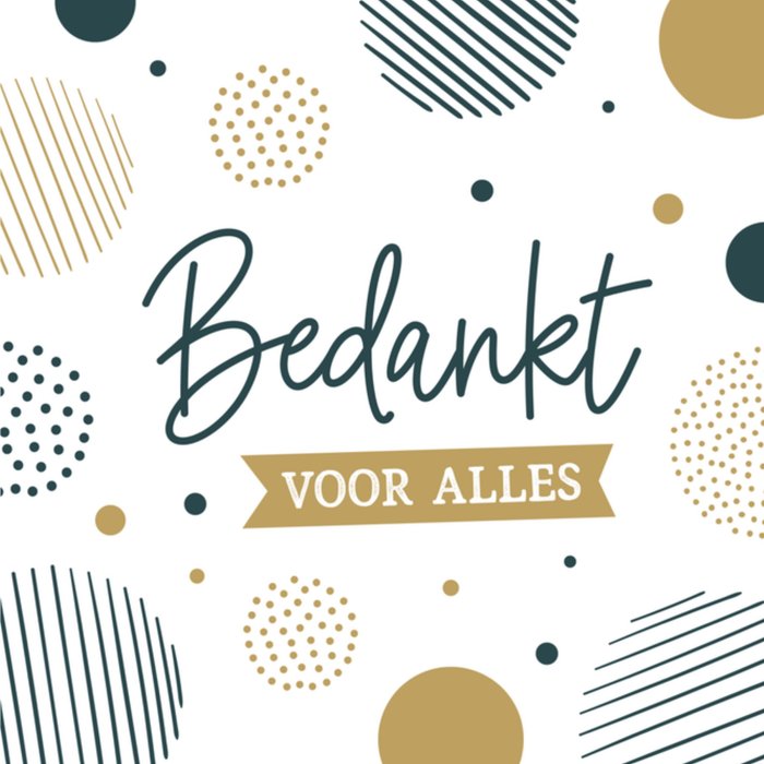 Papercute | Bedankkaart | bedankt voor alles