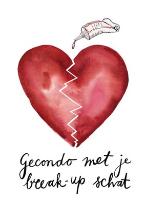 De Haarclip van Marie Claire | Marie Bodié | Condoleancekaart | Break-up