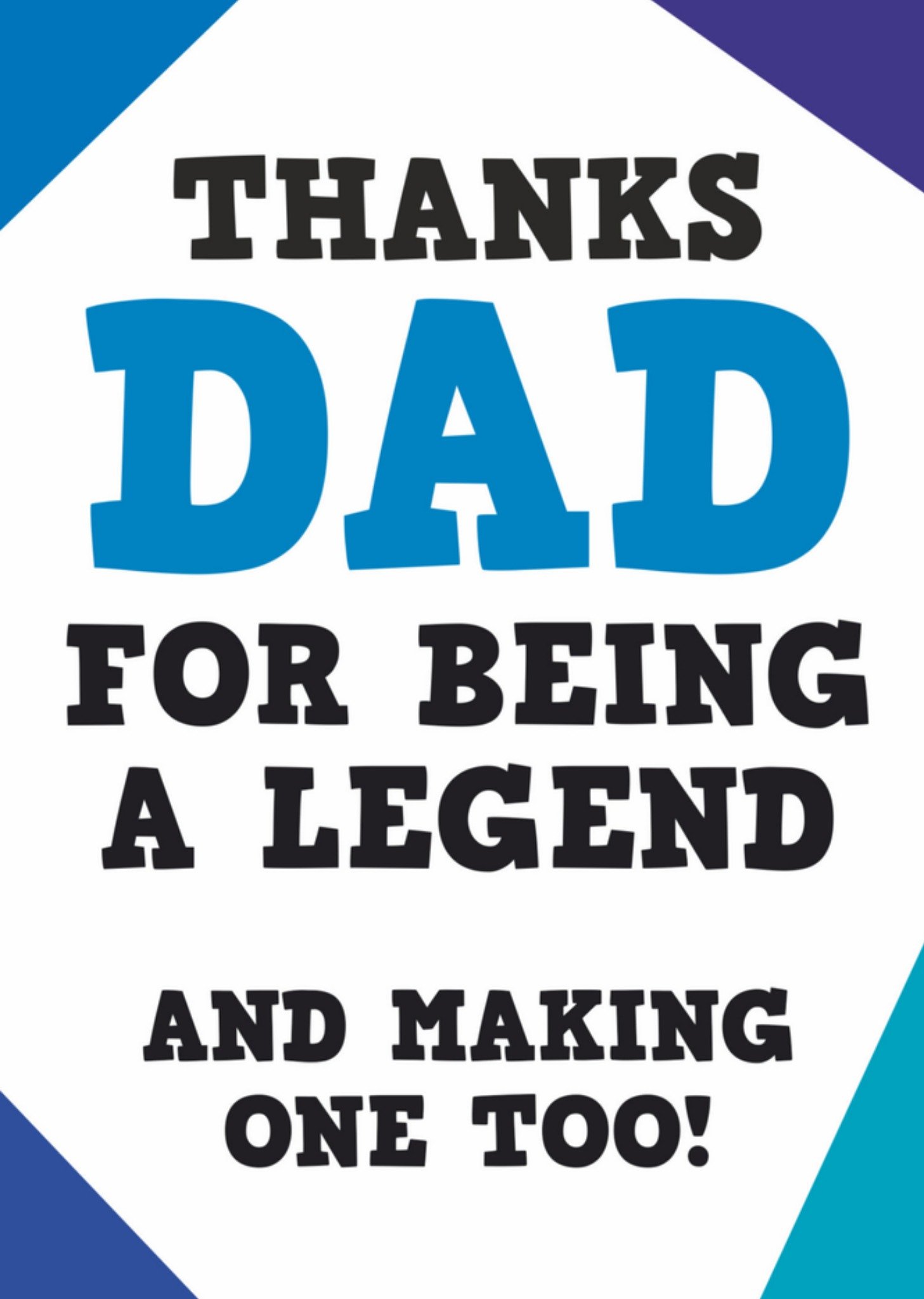 Vaderdagkaart grappig legende Kaart Dean Morris