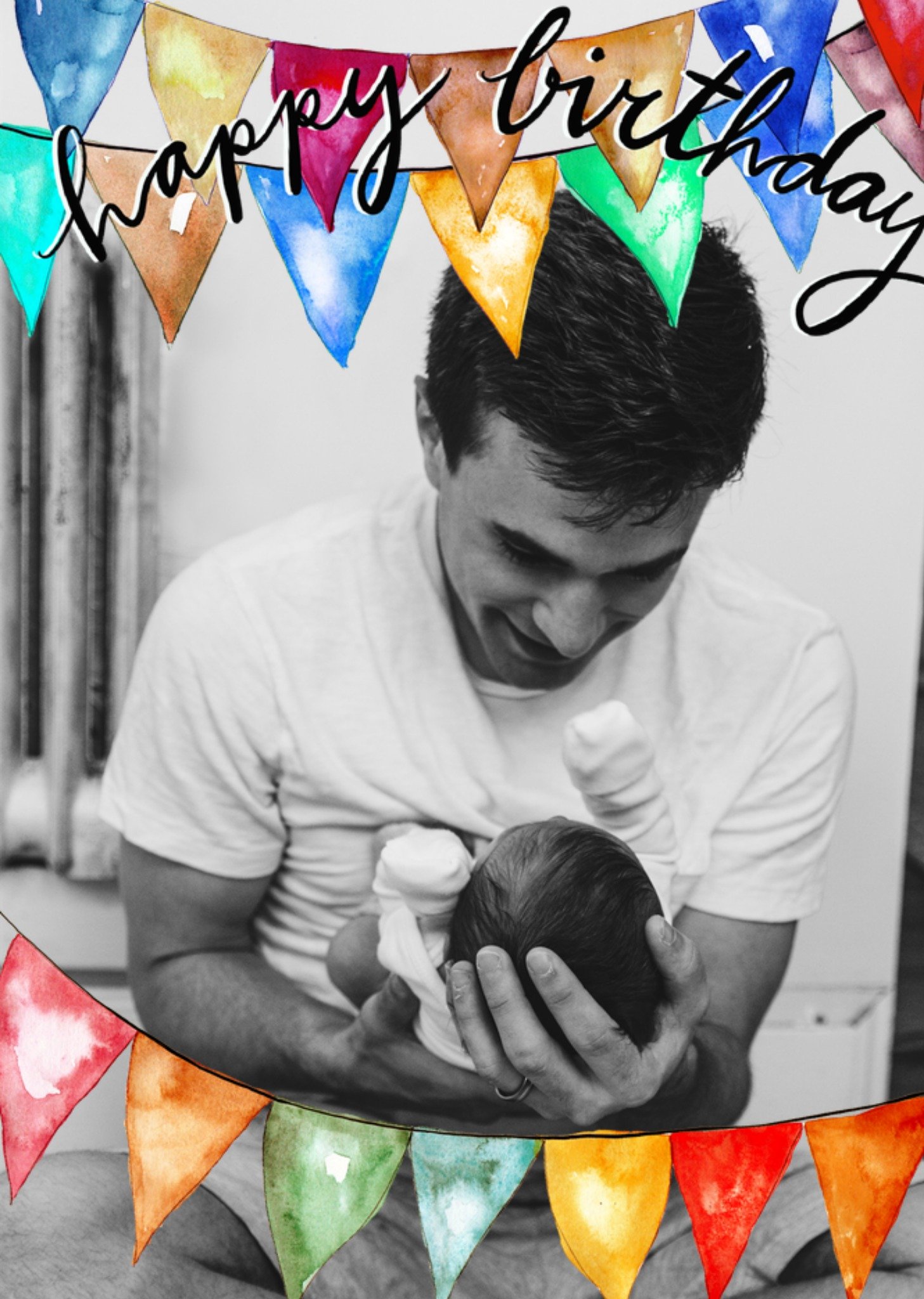 Marie Bodie Verjaardagskaart Slingers Met foto Kaart Marie Bodié