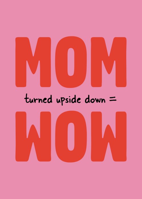 Greetz | Moederdagkaart | mom = wow