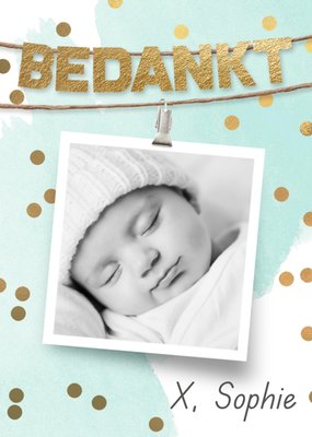 Luckz | Bedanktkaart | Met foto