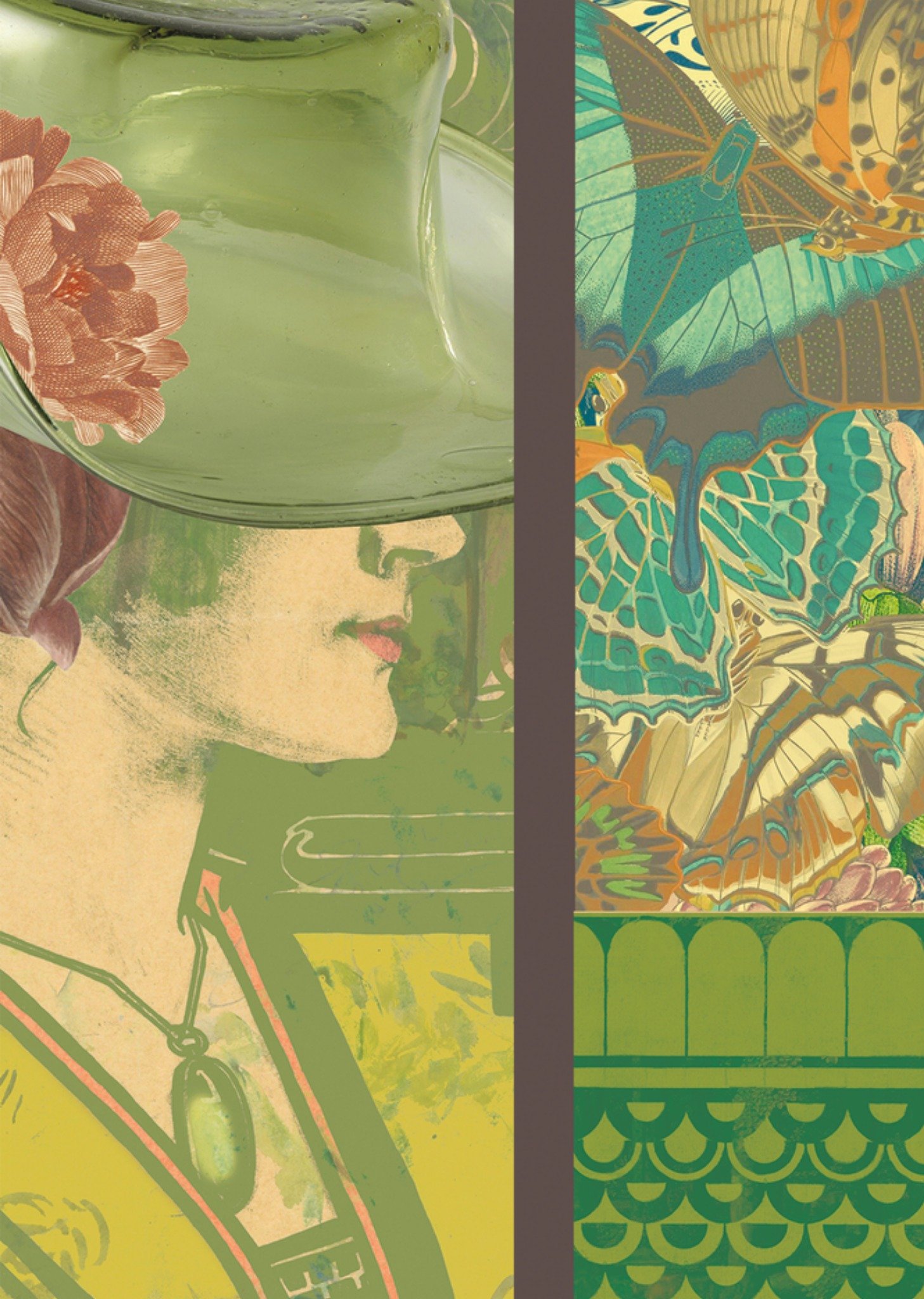 Denken aan kaart Vrouw Kaart NIN-NIT