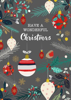 TMS | Kerst | Grijs | Kerstbal