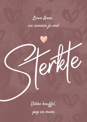 Luckz | Sterkte kaart | met naam