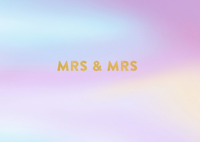 Greetz | Pride kaart | mrs & mrs