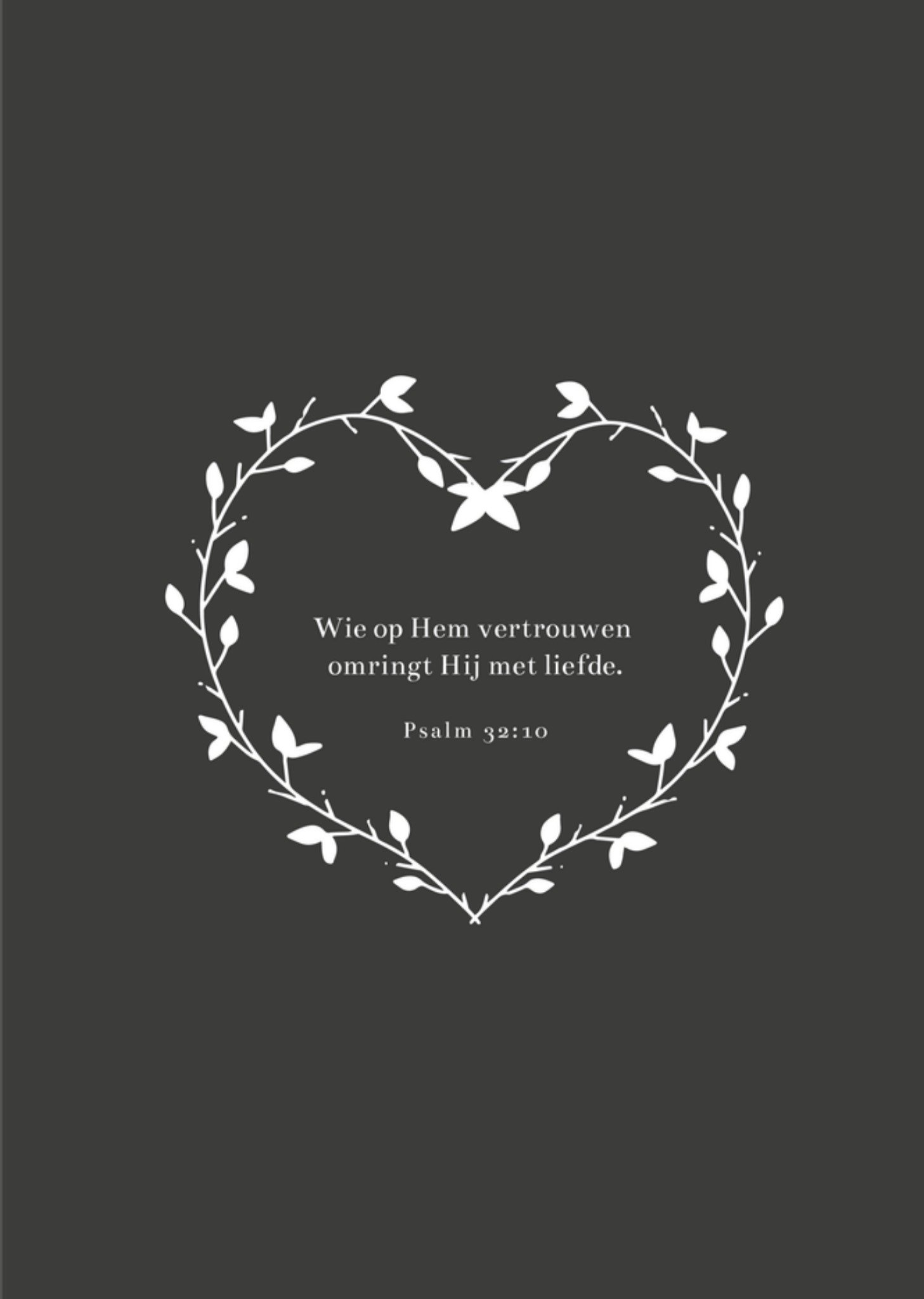 Bemoedigingskaart Liefde Kaart Dagelijksebroodkruimels