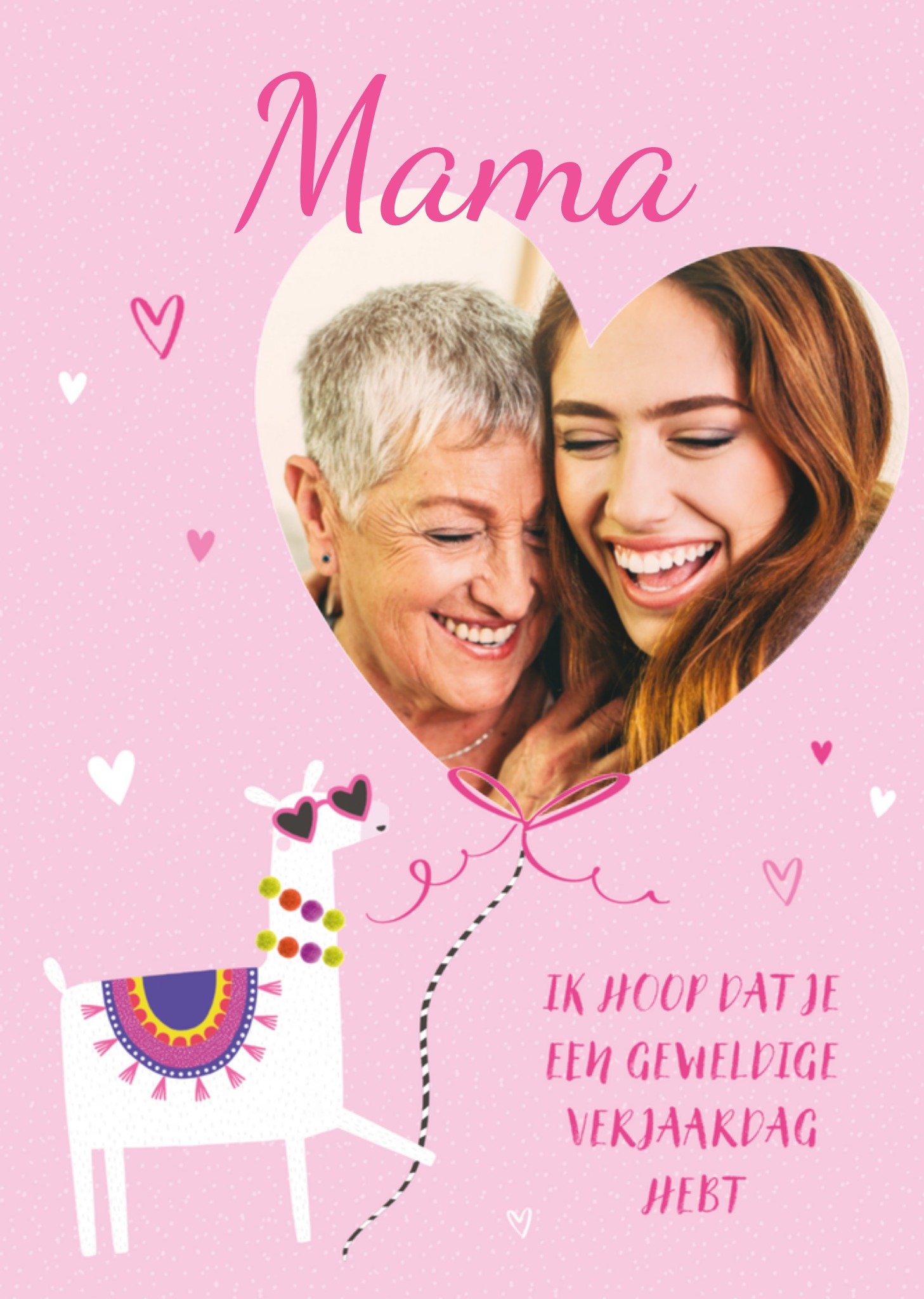 Verjaardagskaart foto mama Kaart Paperlink