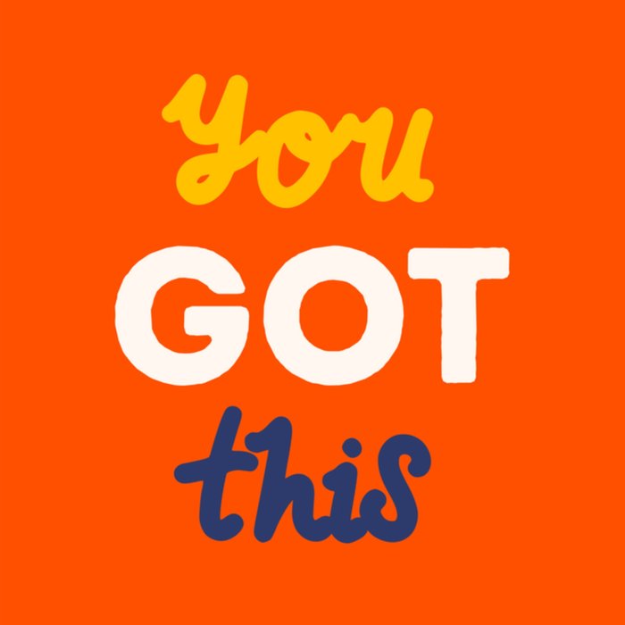 Greetz | Denken aan kaart | you got this