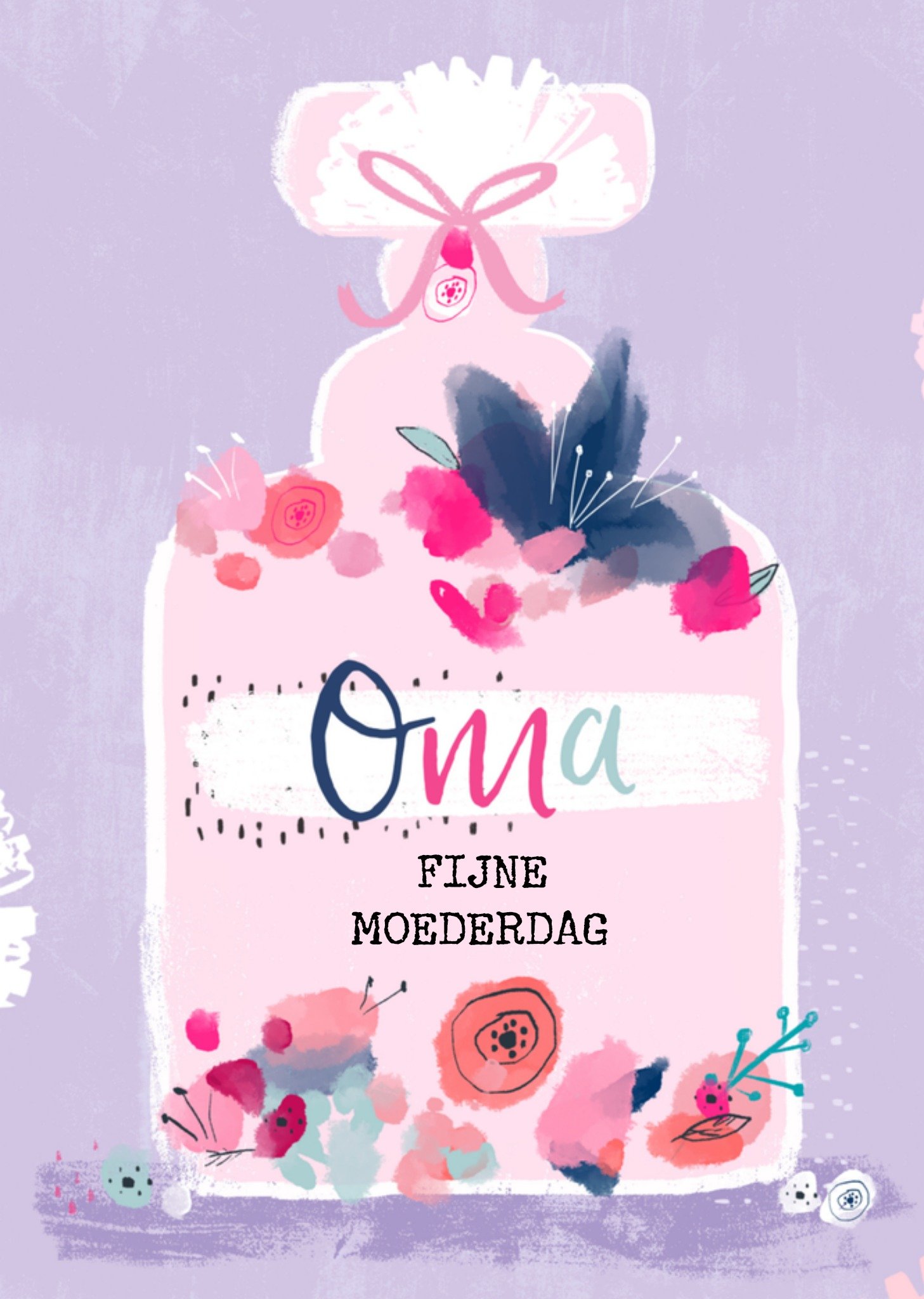 Greetz Moederdagkaart oma fijne moederdag Standard Card