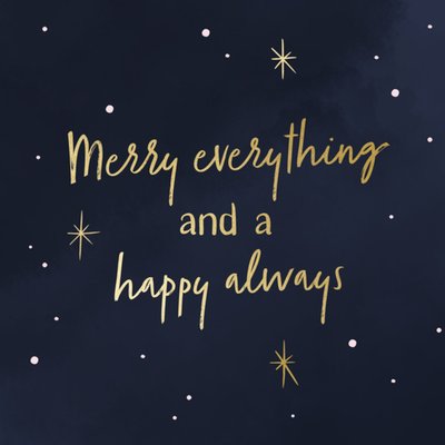 Greetz | Kerstkaart | Merry everything