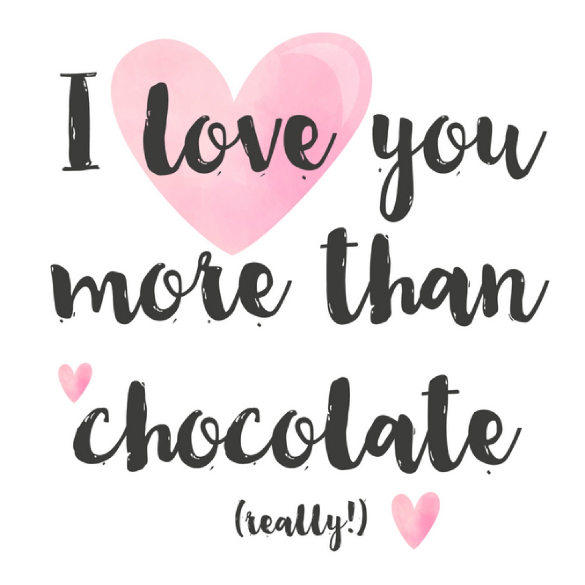 Tsjip - Valentijnskaart - chocolade - hartje