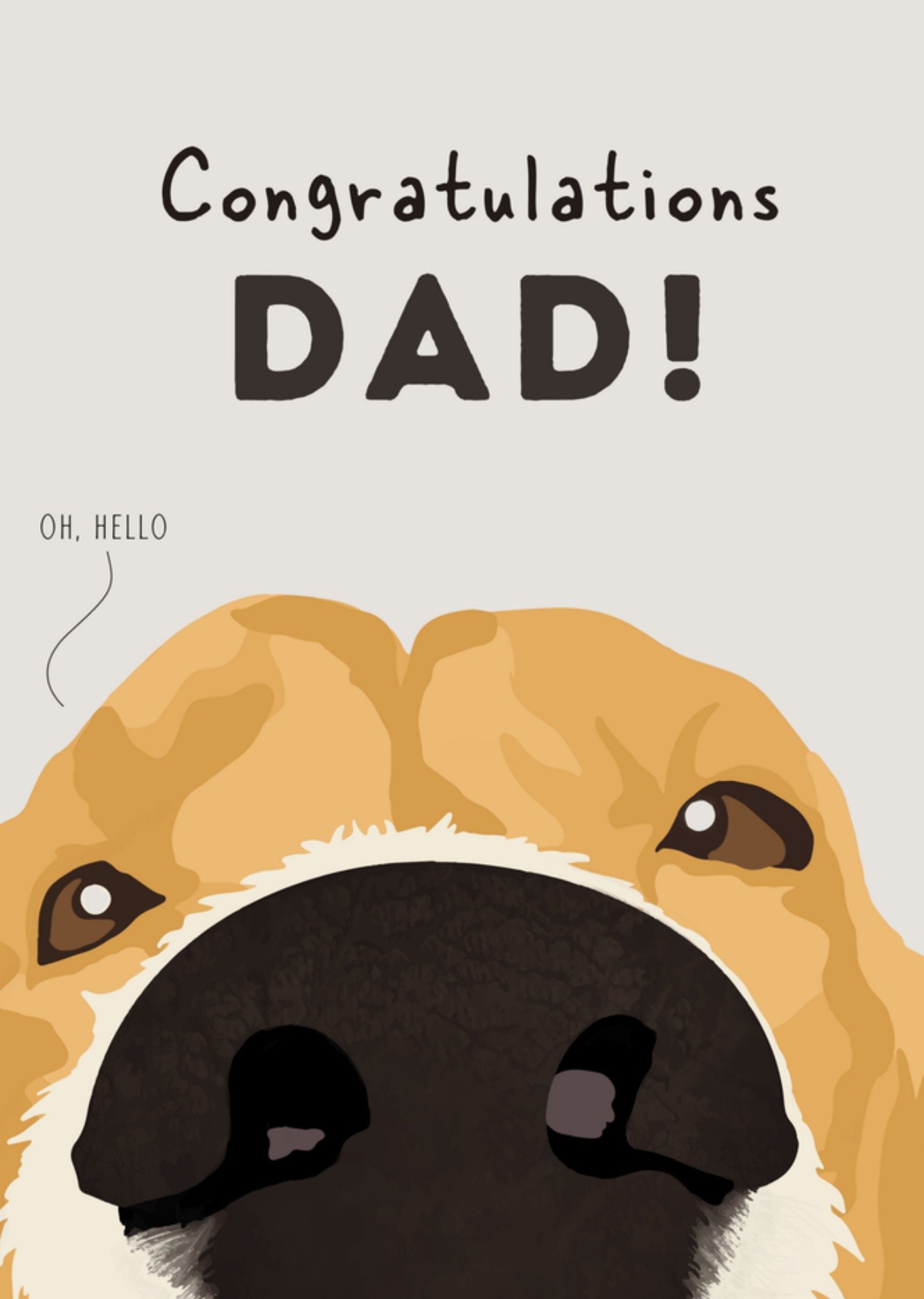 Verjaardagskaart Hond Illustratie Kaart Greetz