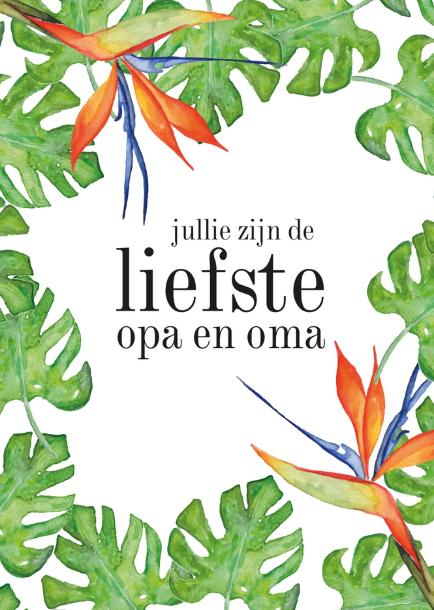 Greetz Valentijnskaart liefste opa en oma Standard Card