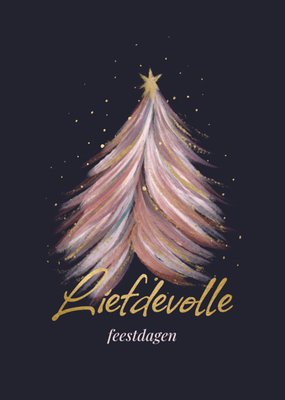 Greetz | Kerstkaart | Kerstboom | Liefdevolle feestdagen