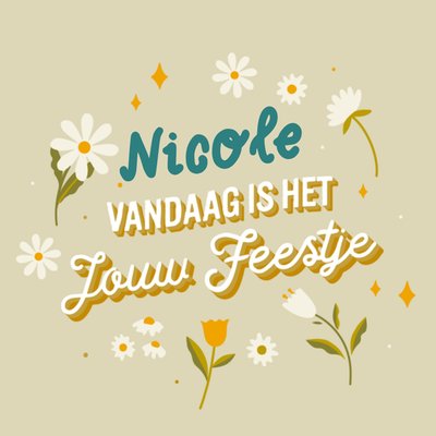 Greetz | Verjaardagskaart | met naam