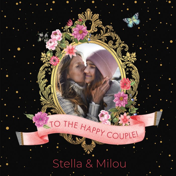 Melli Mello | Huwelijkskaart | Happy Couple
