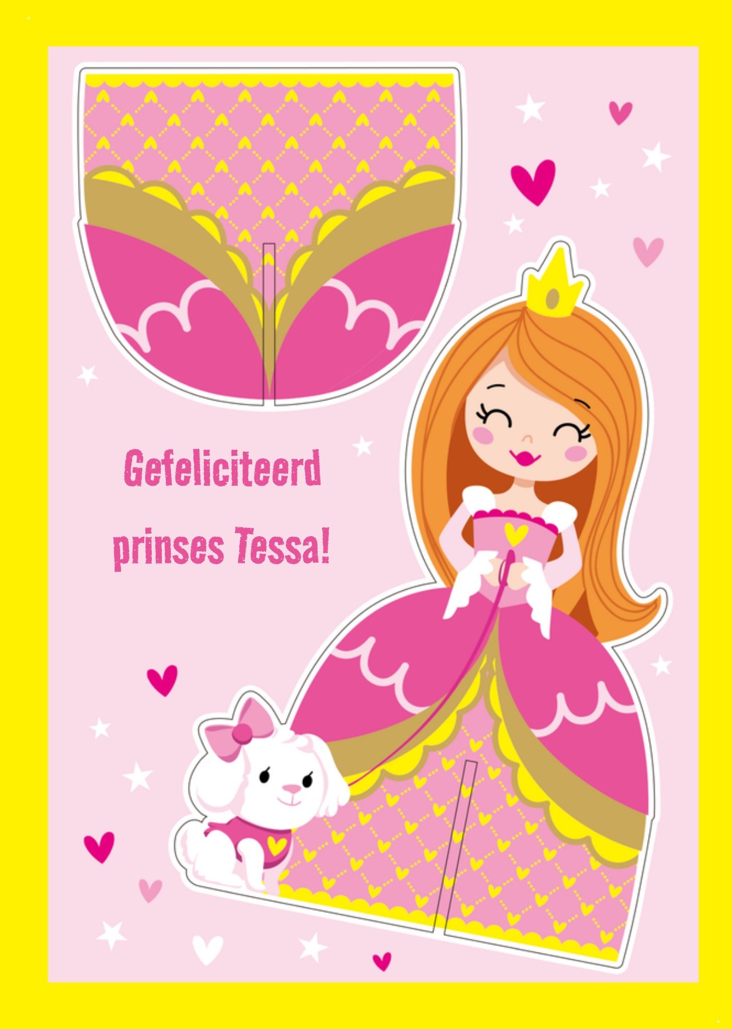 Verjaardagskaart Prinses Kaart TMS