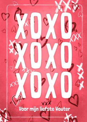 Patricia Hooning | Valentijnskaart | xoxo | Met naam