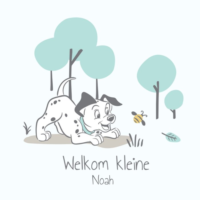 Disney | Geboortekaart | Dalmatians | Kleine jongen