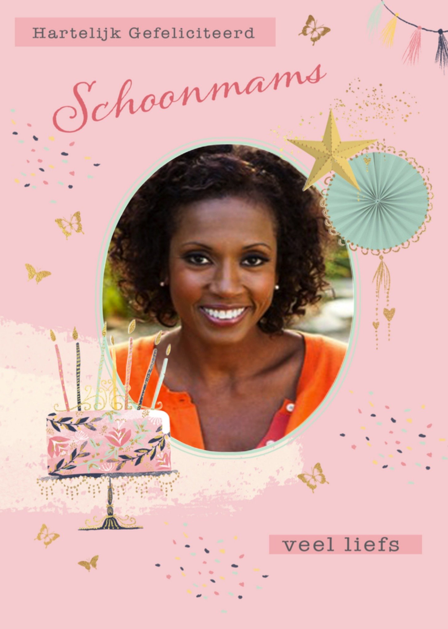 Verjaardagskaart schoonmoeder foto Kaart Paperlink