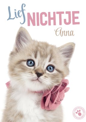 Studio Pets By Myrna Lief Nichtje Kitten Kaart