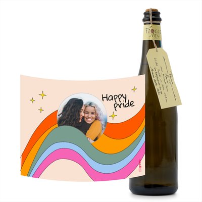 Prosecco Toso | Happy pride met eigen foto | 750ml