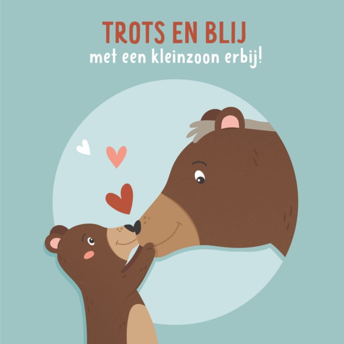 Kleine Twinkeltjes | Geboortekaart | beer