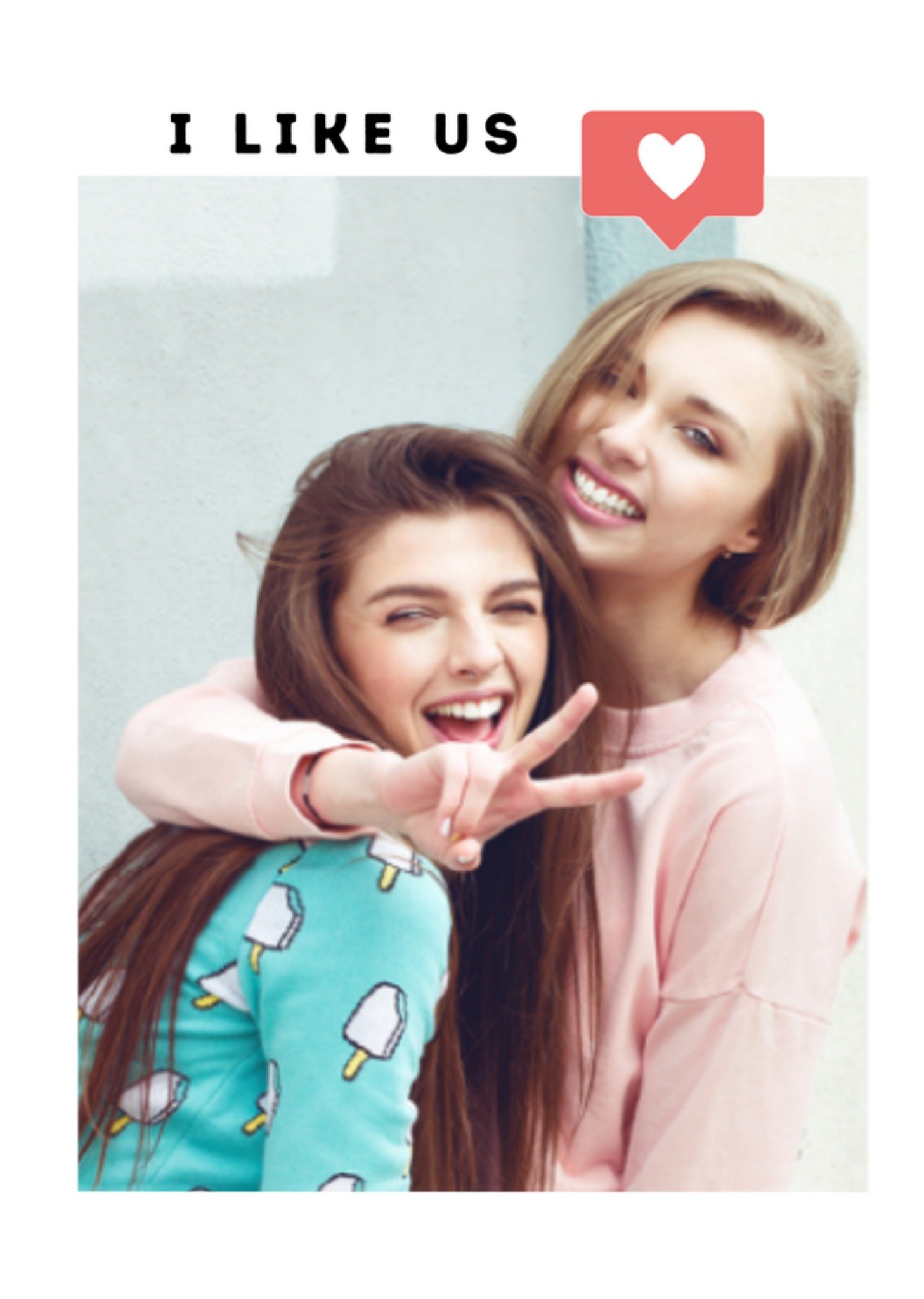 Greetz Valentijnskaart I like us Standard Card
