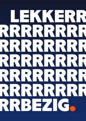 Stoptober | Denken aan kaart | Lekker bezig