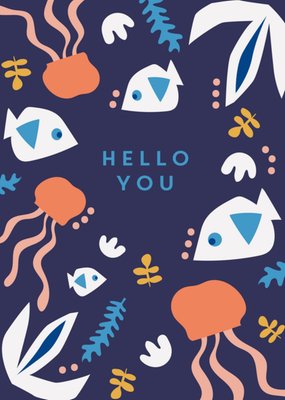 Lucy Maggie | Denken aan kaart | vis | hello you