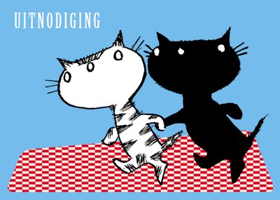 Pim & Pom uitnodiging