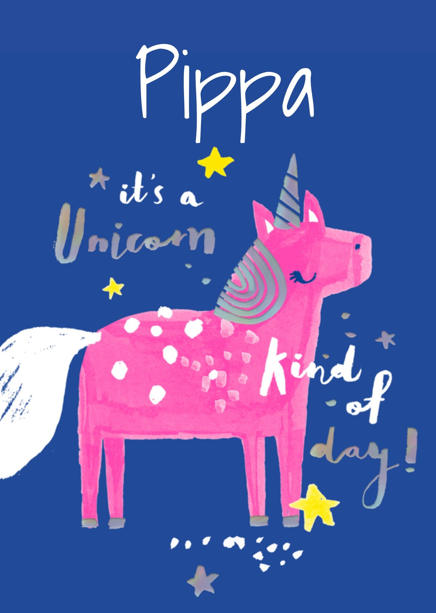 Verjaardagskaart Unicorn Kaart Hotchpotch