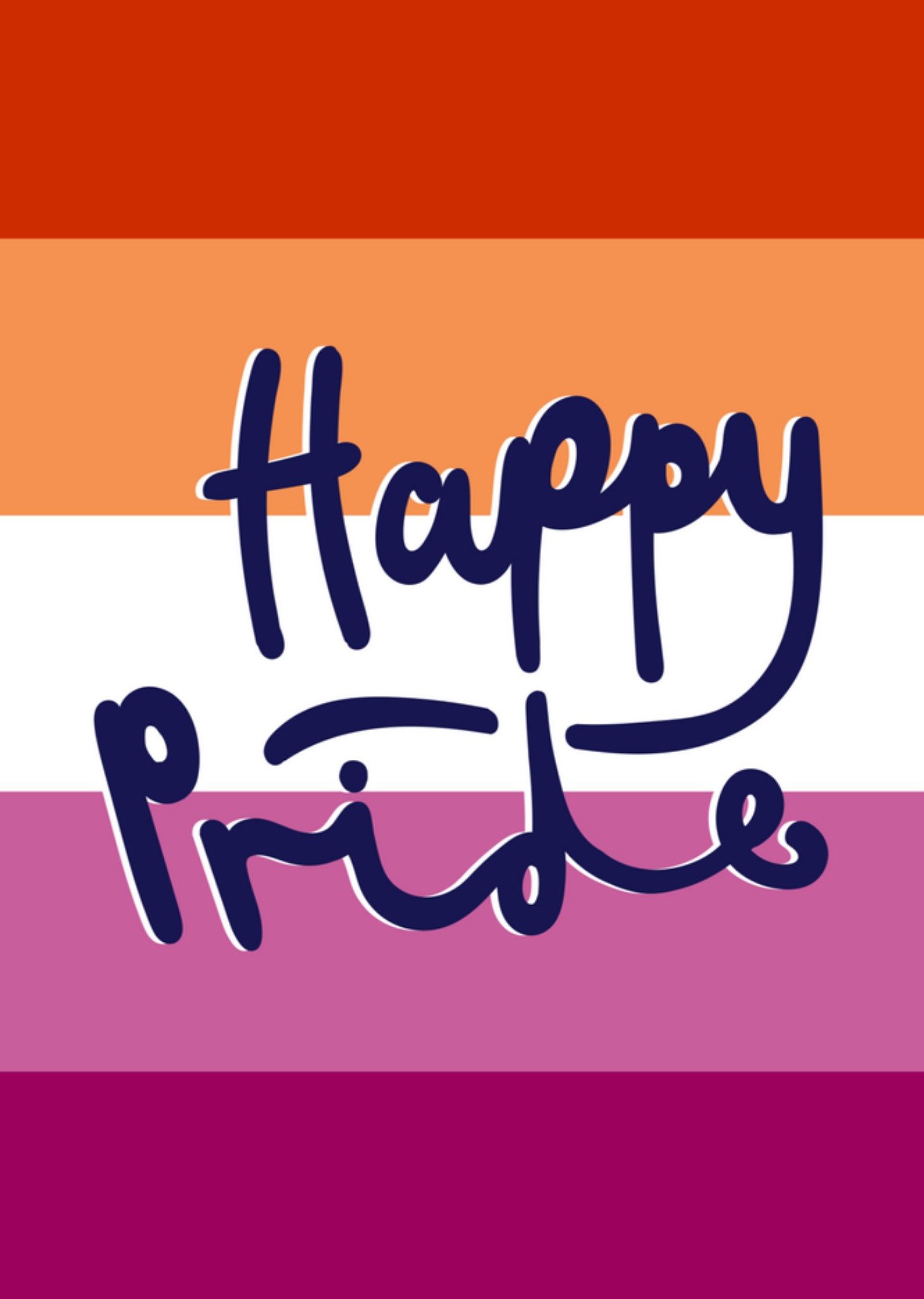 Pride kaart kleurrijk Greetz