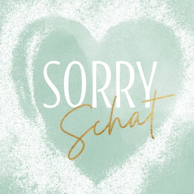 Luckz | Sorry kaart | Wederhelft Man