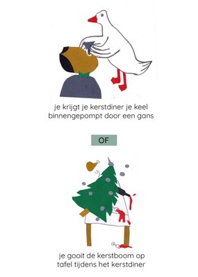 Dilemma op Dinsdag | Kerstkaart | Kerstdiner