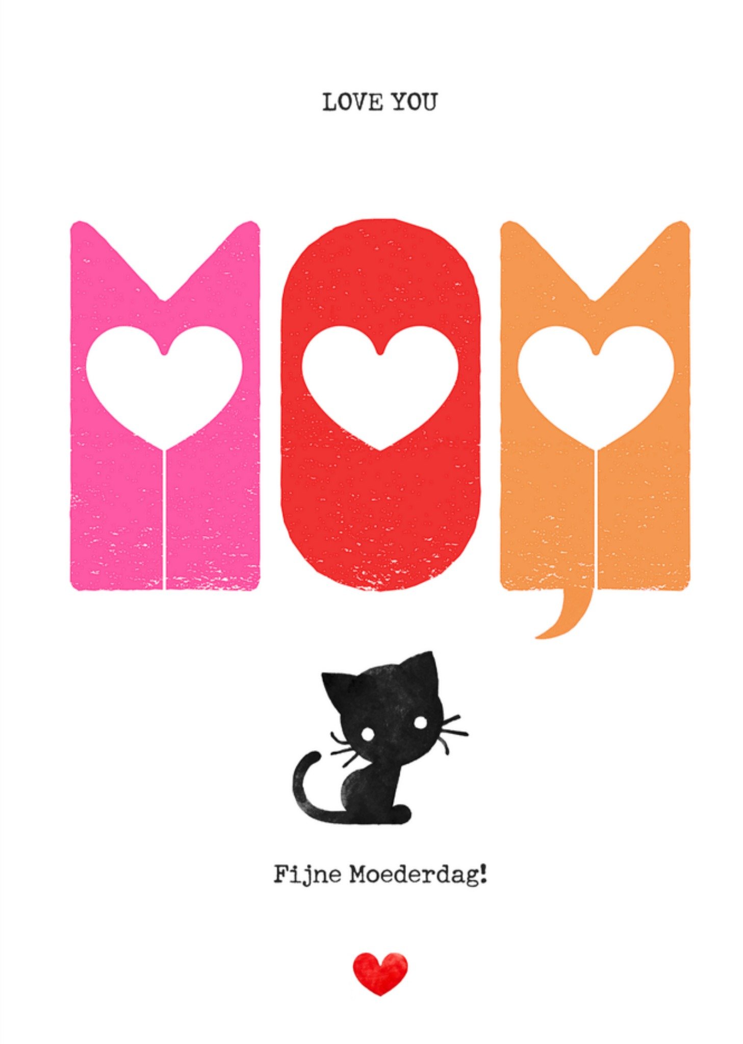 Moederdagkaart Dieren Kaart Bright Spot