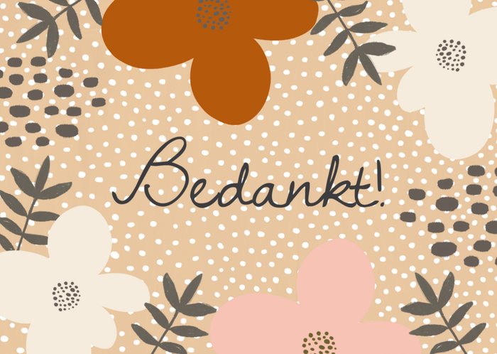 Bedankkaartjes | Tsjip | Bedankt