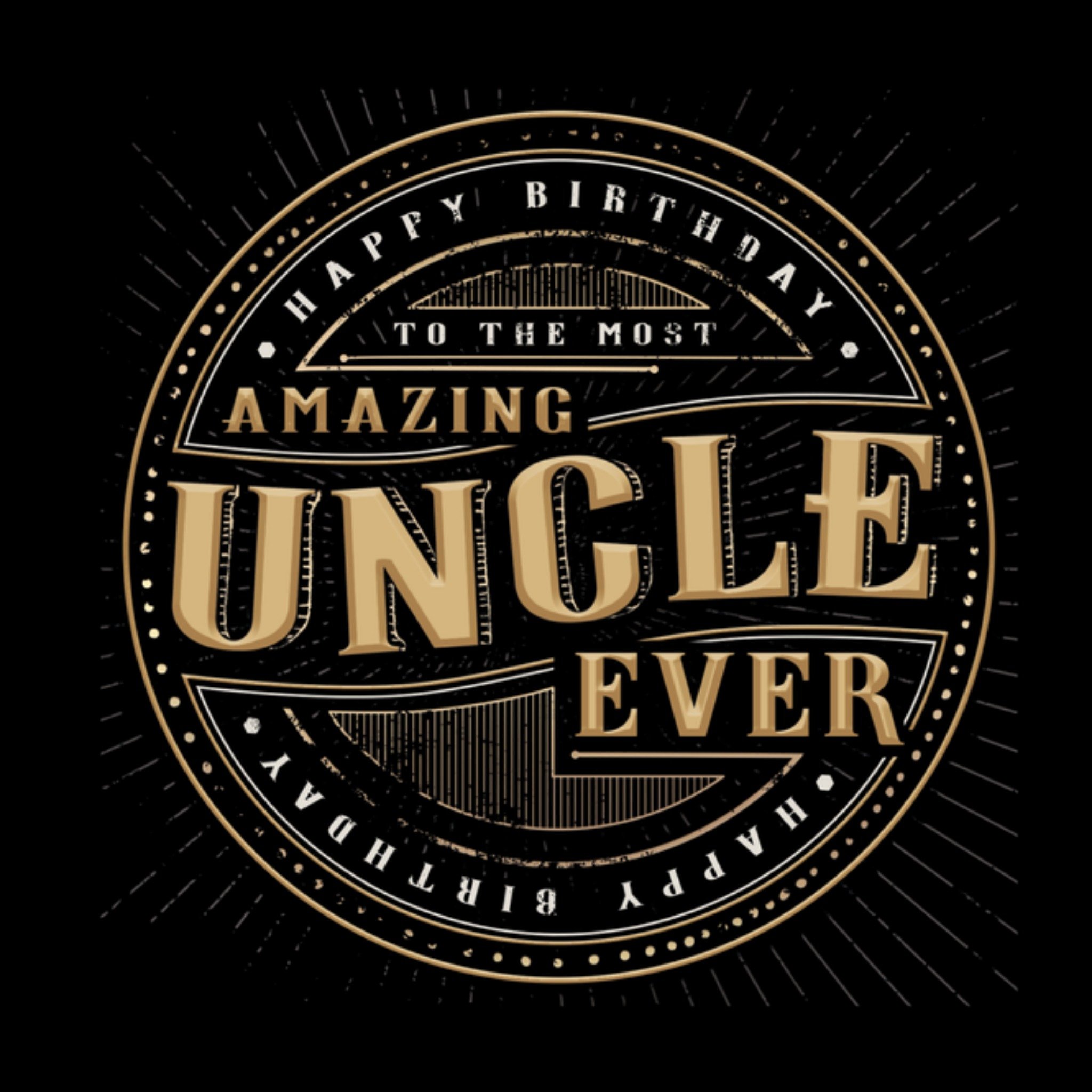 HotchPotch Verjaardagskaart oom Vierkante Kaart Hotchpotch