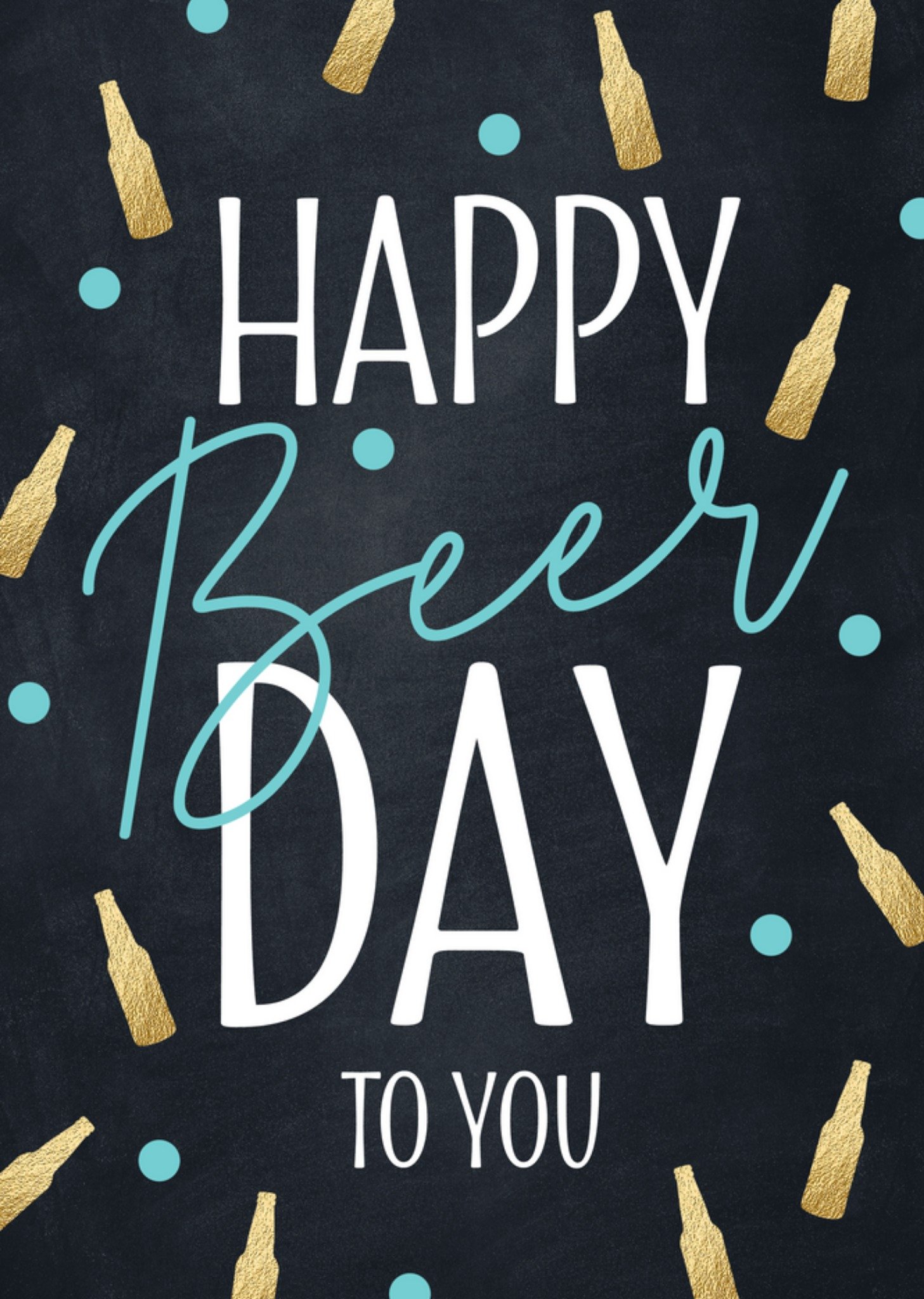 Luckz - Verjaardagskaart - Happy Beer Day