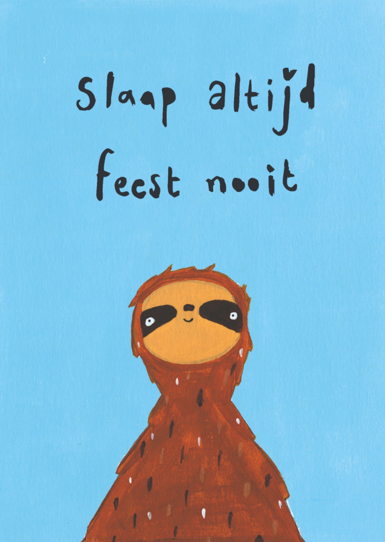 Sooshichacha Verjaardagskaart luiaard Kaart Sooshichacha Limited