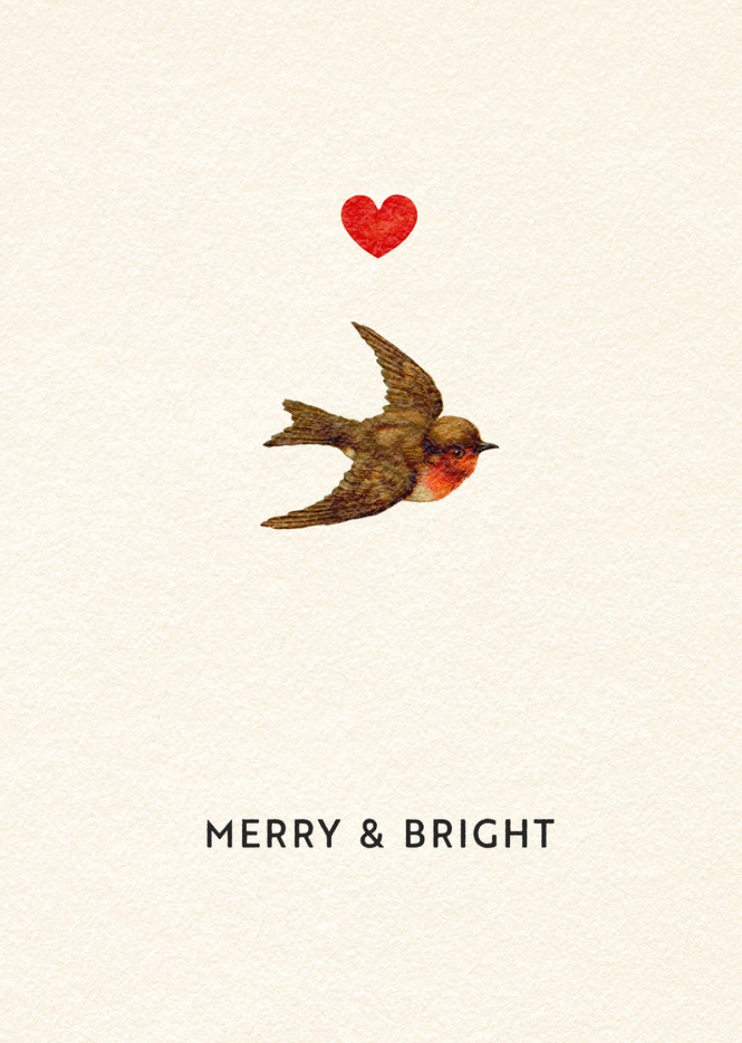 Bright Spot Kerstkaart Merry bright Standard Card