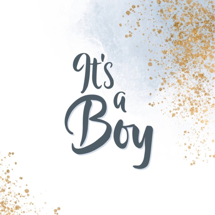 Greetz | Geboortekaart | it's a boy