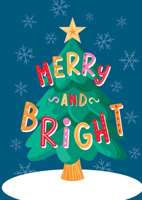 TMS | Kerstkaart | Merry & bright