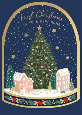  UK Greetings | Kerstkaart | First Christmas in your new home