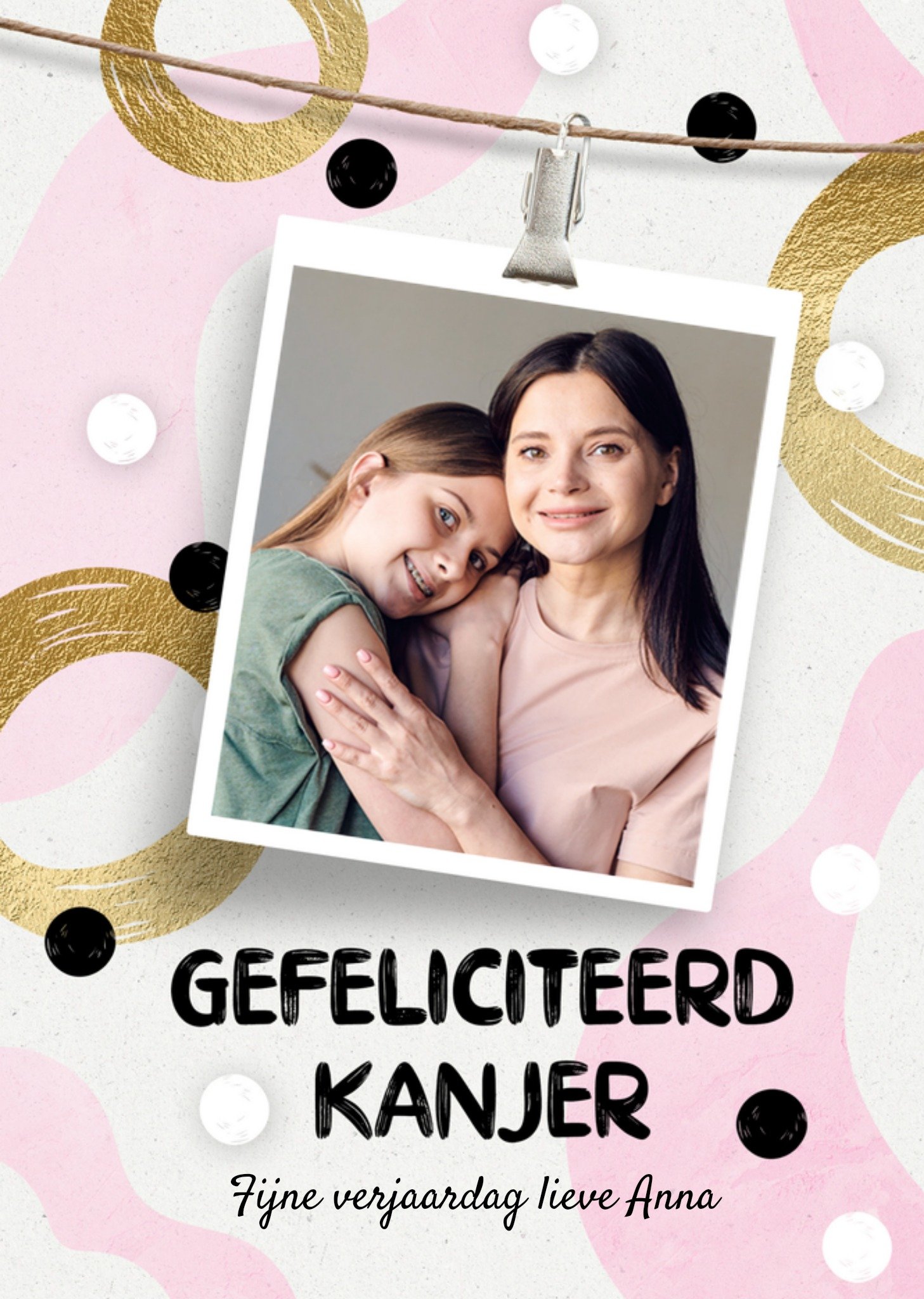 Verjaardag Kanjer Kaart Luckz