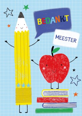 TMS | Bedankt meester | Illustratie
