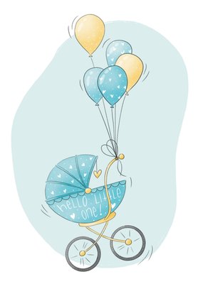 Studio Fred Illustraties | Geboortekaart | Hello Little One