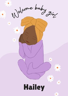 Greetz | Geboortekaart | Welcome baby girl