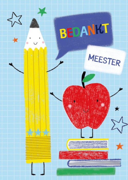 TMS | Bedankt meester | Illustratie